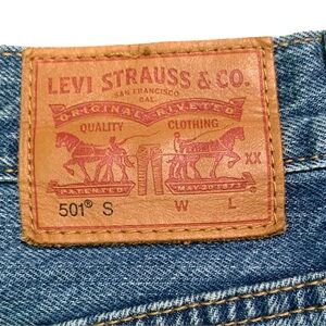 Levi's 501 Straight Fit Denim Jeans